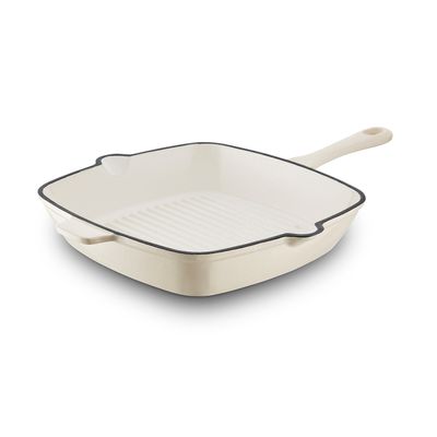 Poêles - Barbary & Oak Foundry Poêle à griller carrée en fonte 26 cm - RKW LTD - BARBARY & OAK