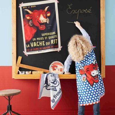 Tea towel - La Vache qui Rit - Bel et Bon / Tea towel - COUCKE