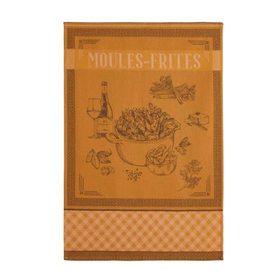 Torchons textile - Moules Frites / Torchon jacquard - COUCKE