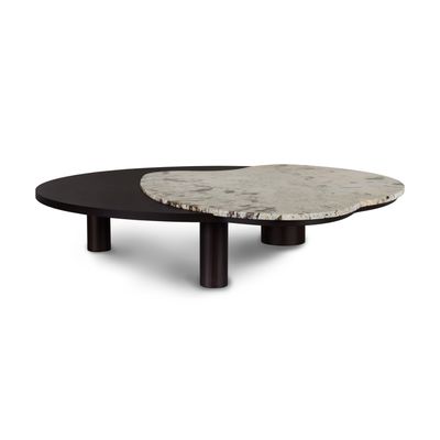 Tables basses - Table basse Greenapple, table basse Bordeira, granit de Patagonie, fabriquée à la main au Portugal - GREENAPPLE DESIGN INTERIORS