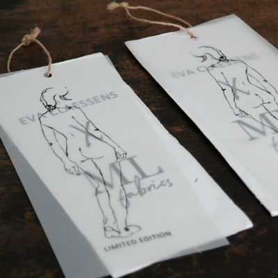 Rideaux et voilages - Panneau en lin brodé Bella - ML FABRICS