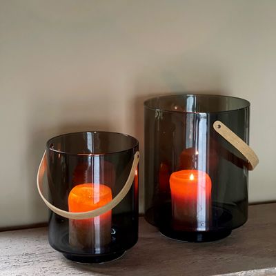 Verre d'art - Photophore. - DEKOCANDLE