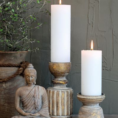 Decorative objects - Macon rustic cylinder candles - CHIC ANTIQUE A/S