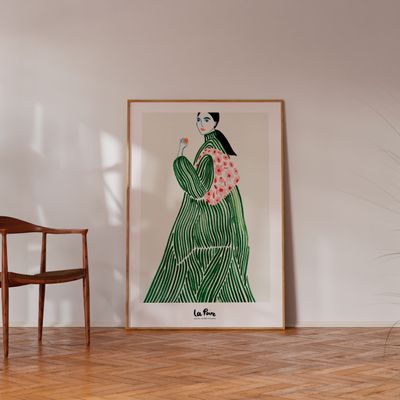 Poster - Poster - Green Coat - NOVICTUS/ POSTER & FRAME