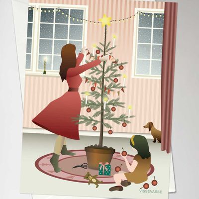 Autres décorations de Noël - Cartes de vœux de Noël - VISSEVASSE