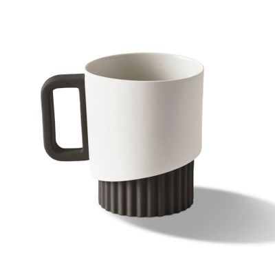 Mugs - Corinth Double Color Mug - ESMA DEREBOY HANDMADE PORCELAIN