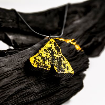 Jewelry - KIN-FUJI necklace & KIN-MOJI necklace - CHARCOAL ESKIMEÏT