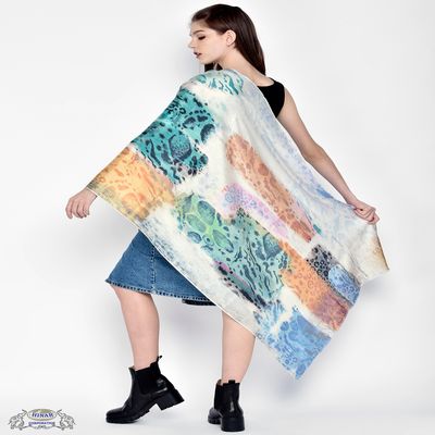 Scarves - PURE SILK SCARF. - HINAR CORPORATION