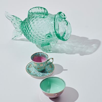 Art glass - Fat Fish Jar - POLSPOTTEN