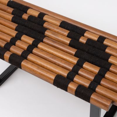 Autres tapis - Banc à poils de chameaux tissé à la main - MANAL ALMAIMOUNI