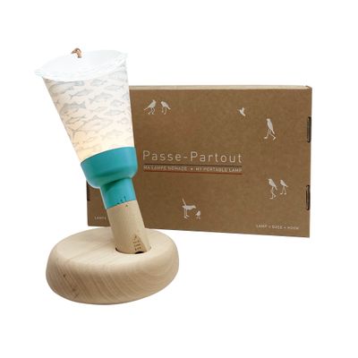 Decorative objects - Nomad Lamp Set\" Passe-Partout\” Orphie Bleu - MAISON POLOCHON