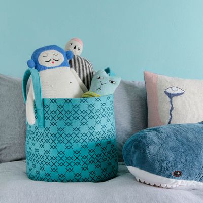Decorative objects - Storage Basket - Sky Blue 30 L - VILIKKALA