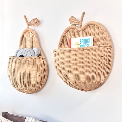 Chambres d'enfants - PANIER MURAL POIRE - OYOY LIVING DESIGN