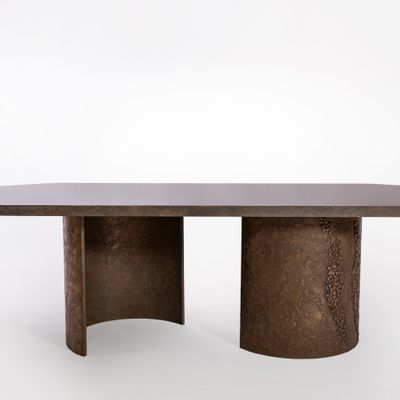 Dining Tables - Erato dark table - DIXIEME ART