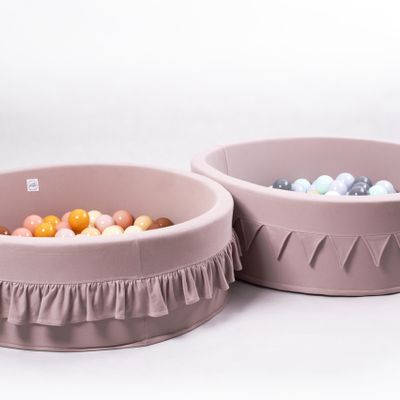 Soft toy - Ball pit with garland/ frill- Boho Collection - MINIBE