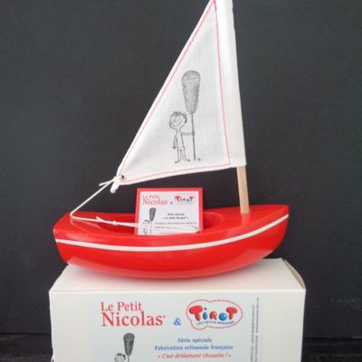 Licensed products - Tirot© boat special “Le Petit Nicolas ©” - LE PETIT NICOLAS©