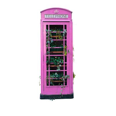 Design objects - Library Telephone Pink London - GRAND DÉCOR