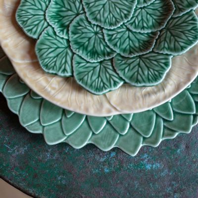 Ceramic - Leaf collection plates - VAN VERRE