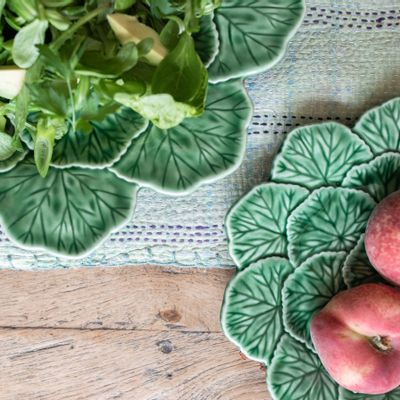 Céramique - Assiettes de collection Leaf - VAN VERRE