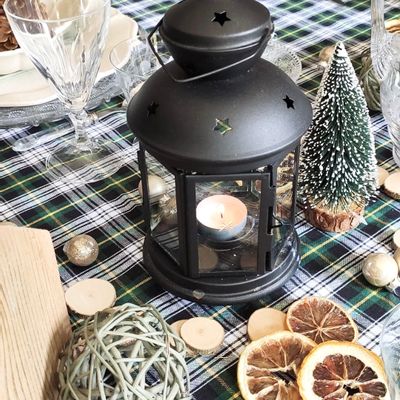 Gifts - It's Christmas already. Checkered tablecloths - ATELIER COSTÀ