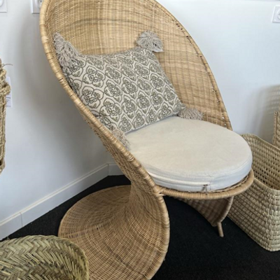 Armchairs - Design armchair in natural rattan - Linzo - HYDILE