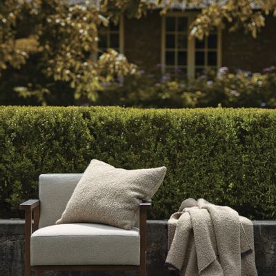 Fabric cushions - Textured cushion cover ALPONE - SCAPA HOME