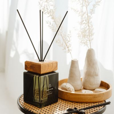 Home fragrances - Home fragrance "Tobacco&Oak" - NATŪRALIOS IDĖJOS