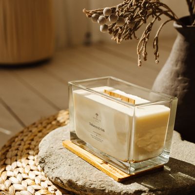Candles - Different aromas aromatic soy wax candles - NATŪRALIOS IDĖJOS