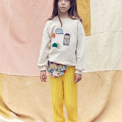 Children's fashion - Bleu Citron Sweatshirt - BLEU CITRON