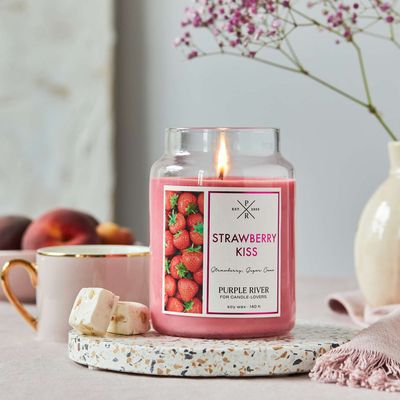 Candles - Purple River scanted candles - FRAGRANCE AND STYLE GMBH