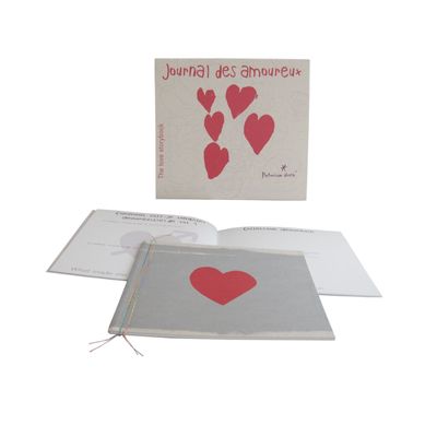 Gifts - Recycled lovers' journal - PATRICIA DORÉ