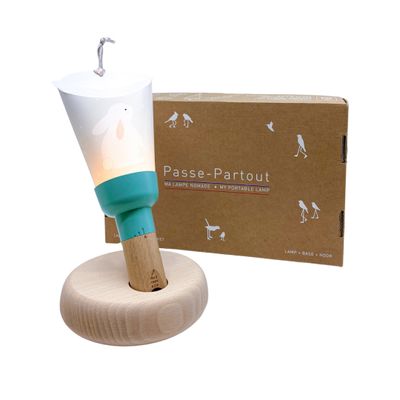 Children's decorative items - Nomad Lamp Set\" Passe-Partout\” Star Rabbit - ZÜ - MAISON POLOCHON