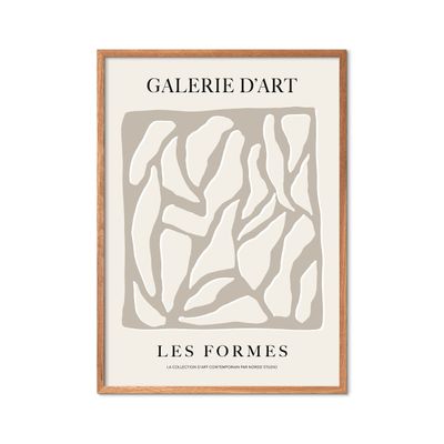 Affiches - Affiche - Galerie d'art Les Formes - NOVICTUS/ POSTER & FRAME