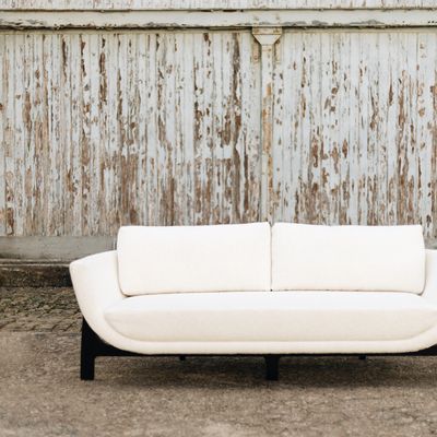 Canapés pour collectivités - Canapé Oscar Wood en Bois D'acajou Satiné - DUISTT