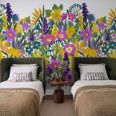 Wallpaper - BERRY wall paper design - LA TRIBU DU FLOCON