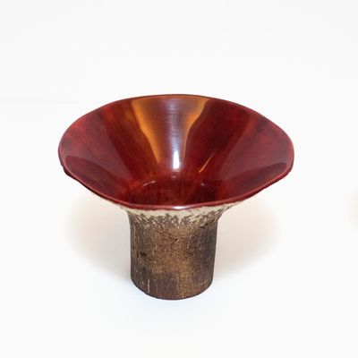 Vases - Hybrid- bark vessel (lacquerware) - JOLLIFY CREATIVE LTD.
