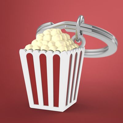 Cadeaux - Porte-clés Popcorn - METALMORPHOSE