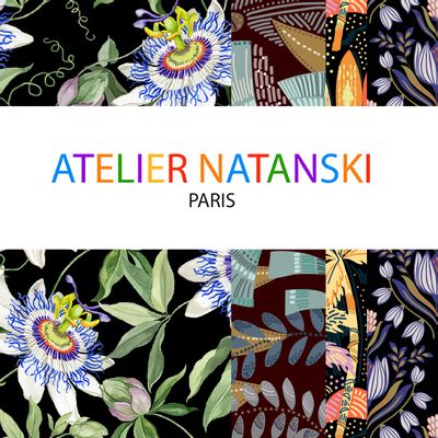 Textile and surface design - Design textile et surface - ATELIER NATANSKI PARIS