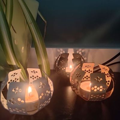 Decorative objects - Tealight holder: Water lily - NOE-LIE