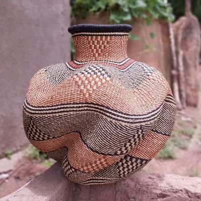 Decorative objects - Wavy Malsa Basket - MALKIA HOME