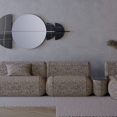 Miroirs - Installation du DEMI-MIROIR (HALF MIRROR). Donna - UKRAINIAN DESIGN BRANDS