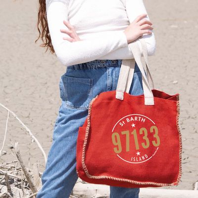 Bags and totes - Vintage burlap bag - KAPITALES