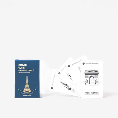 Cadeaux - Jeu de 7 familles Iconic Paris - CINQPOINTS