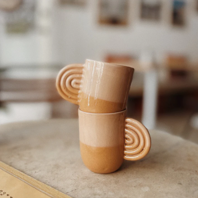 Tasses et mugs - Tasse en céramique Ambre - OUSTAO