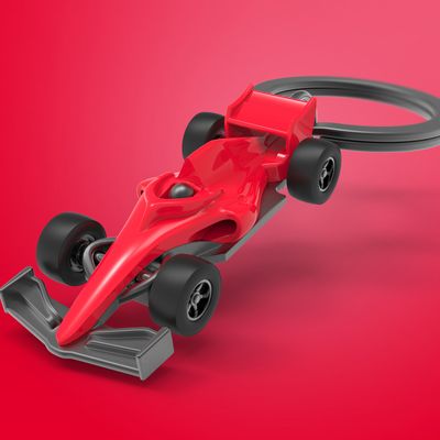 Gifts - Formula racer concept car Key Chain - METALMORPHOSE