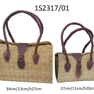 Shopping baskets - PANIER JONC - AMAL LINKS