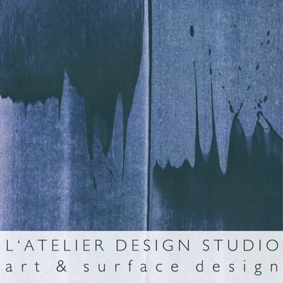 Design textile et surface - Dessin textile peint à la main - L'ATELIER DESIGN STUDIO