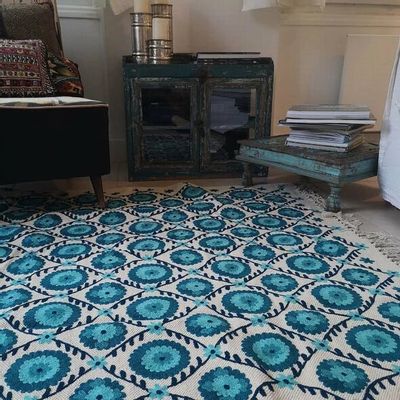 Tapis - TAPIS SUZANI BRODÉ - CURIOSITY LAB