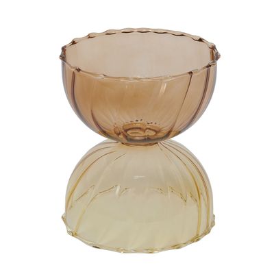 Platter and bowls - Brie Glass Bowl - AURA LIVING
