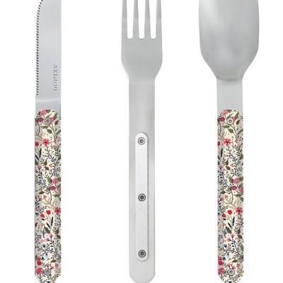 Couteaux - Couverts droits aimantés 12H34 - DEEJO / AKINOD